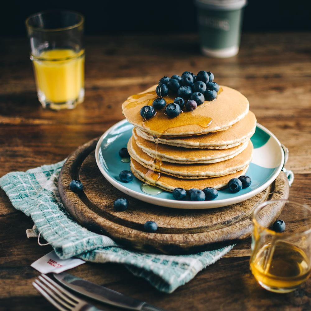 How to photograph pancakes